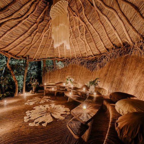 AZULIK Uh May — biomorphic architecture woven through the jungle